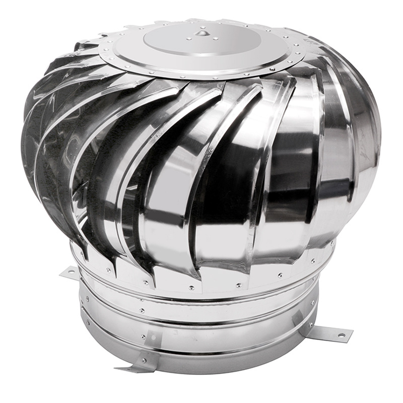 304 stainless steel Power Hood Roof Ventilator parts Rainproof Fan kitchen Flue household outdoor