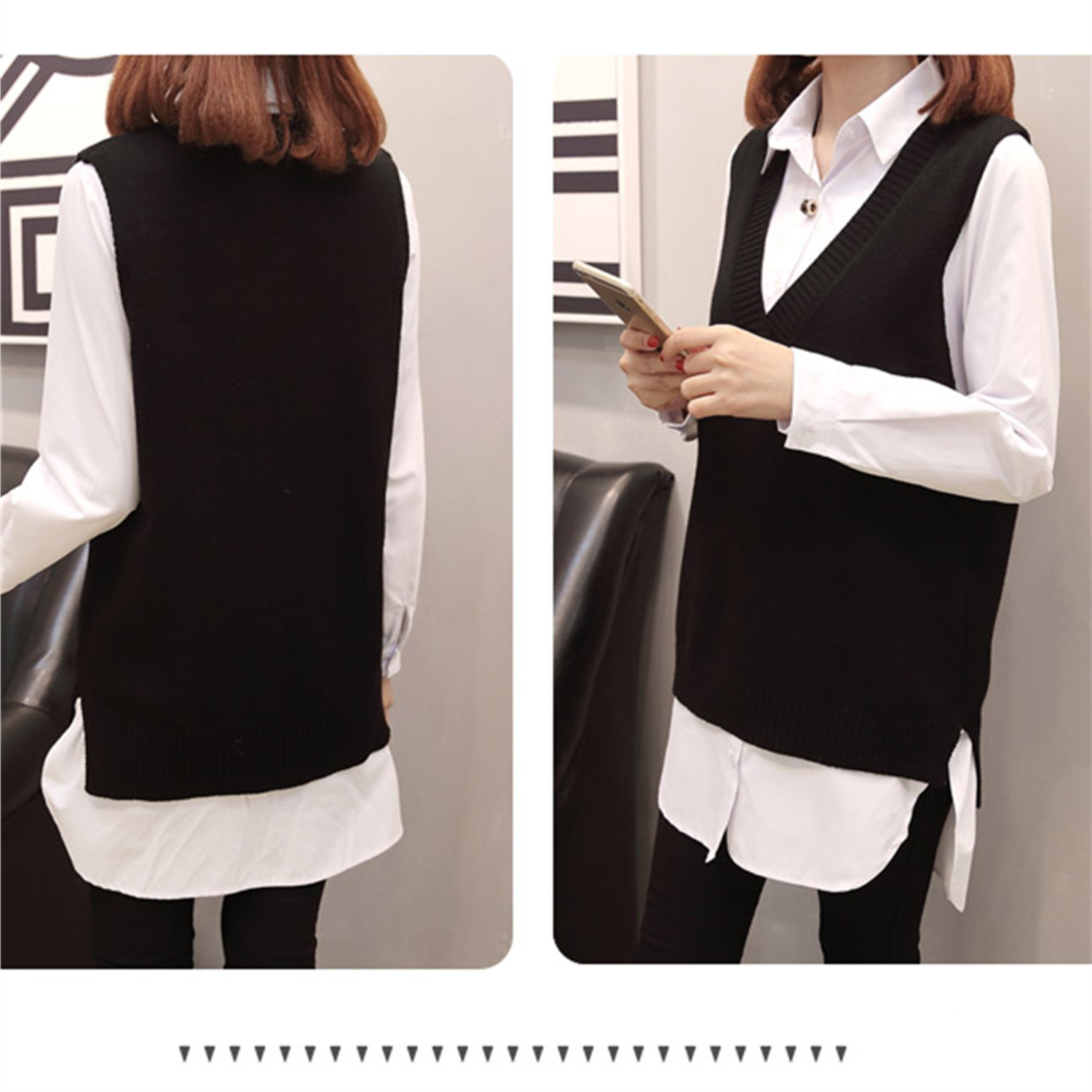 Gilet femme en Fil de base - Ref 3316512 Image 13