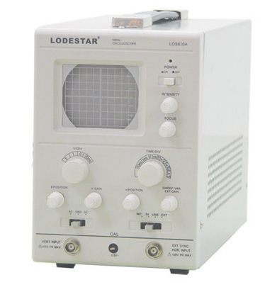乐达LODESTAR模拟单踪示波器LOS610A/ST16A/10MHZ单通教学示波器