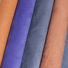 厂家现货供应 加厚加绒超柔可选复合牛仔布  弹力牛仔布料 冬面料