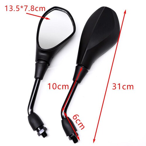 Motorcycle rearview mirror modified retro F650GS GSR600 Chunfeng electric vehicle universal reflector reversing mirror