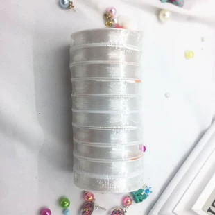Эластичная леска для бус прозрачная для DIY-украшений