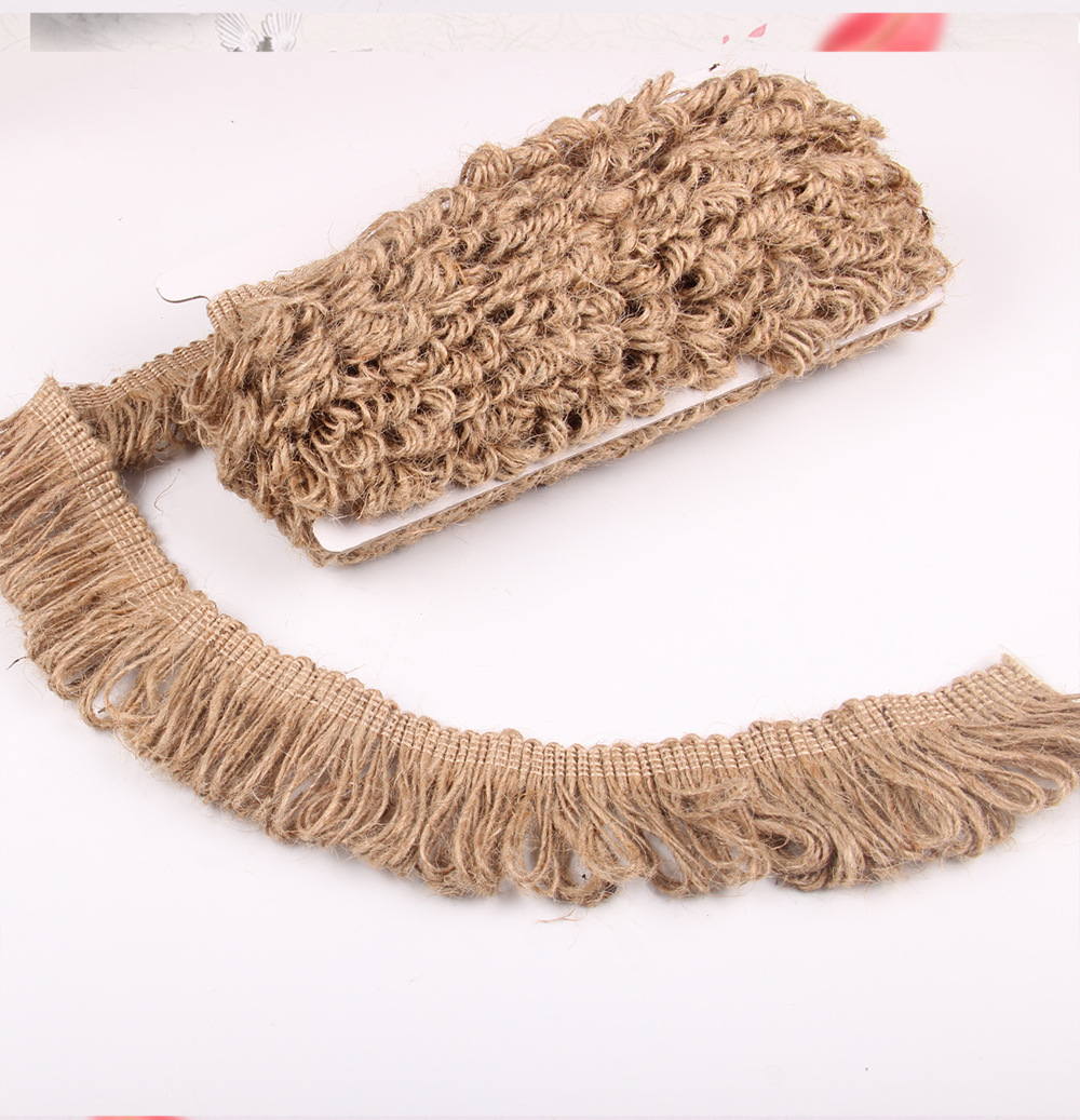 黄麻麻编流苏织带_07