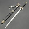 Datang Glory Tang Knife Qi Jiadao Tang Hengdao Black Golden Swords and Rainbow Sword Xuan Sword Taiji Sword weapon keychain