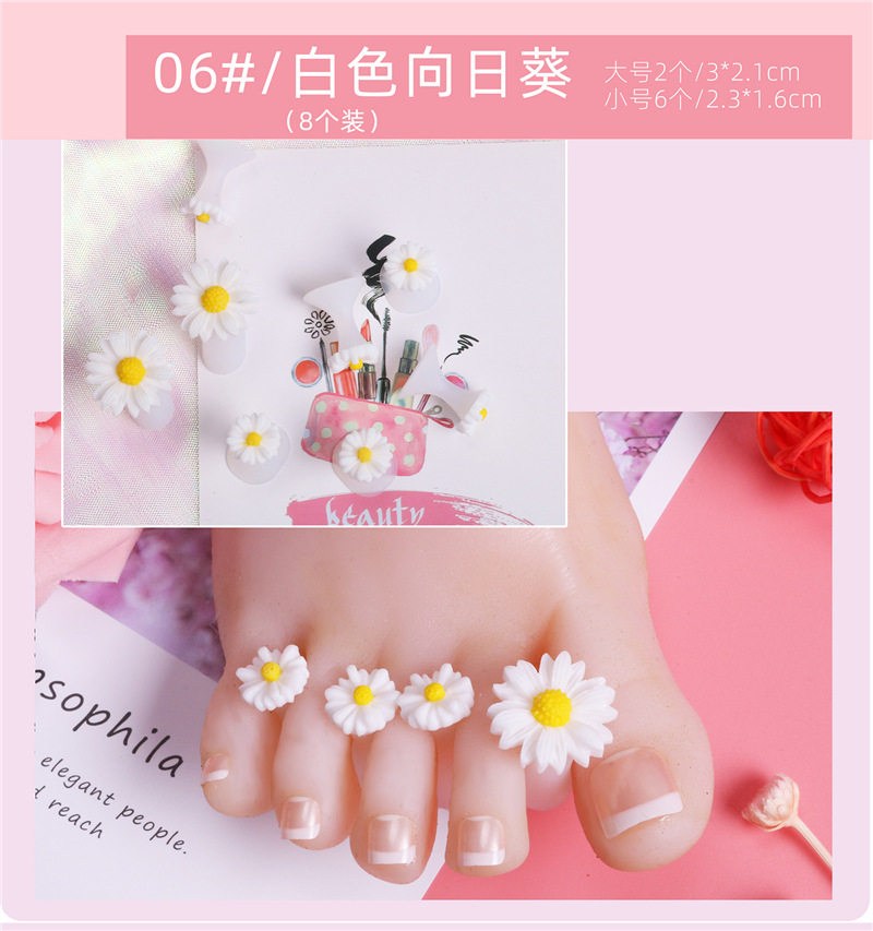 Separador de dedos de silicona 06