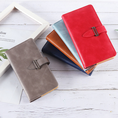 A6 Pocket Notebook, Fresh Style, Small Notebook, Journal, Leather Handwritten Diary, Wholesale, Logo, Thread Bound Diary