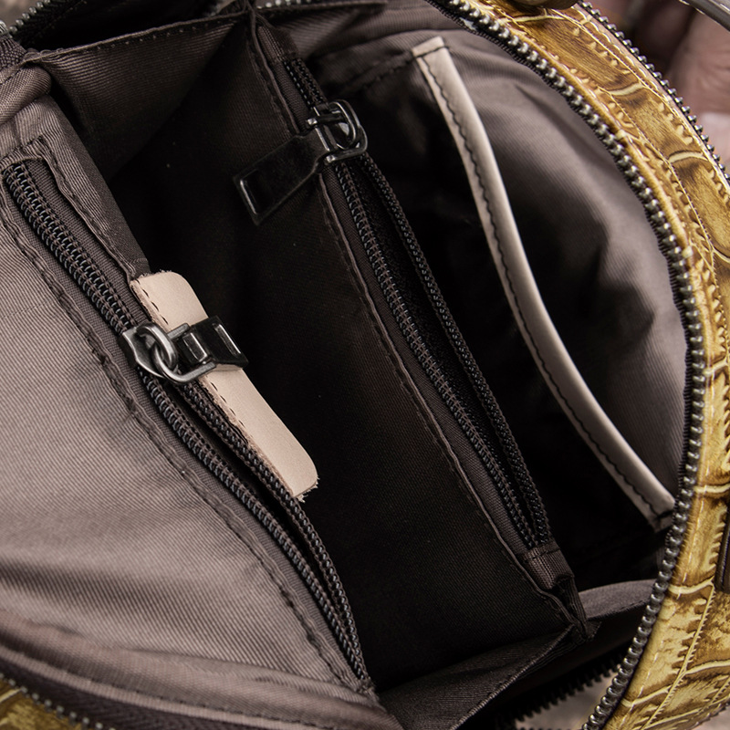 Borsa a tracolla in vera pelle con strato superiore a spalla singola in vacchetta, bp alla moda e versatile, piccola da donna_voghion.com