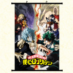 Мой герой колледж  Boku No Hero Academia картины Выставка анимация плакат Выставка стандарт