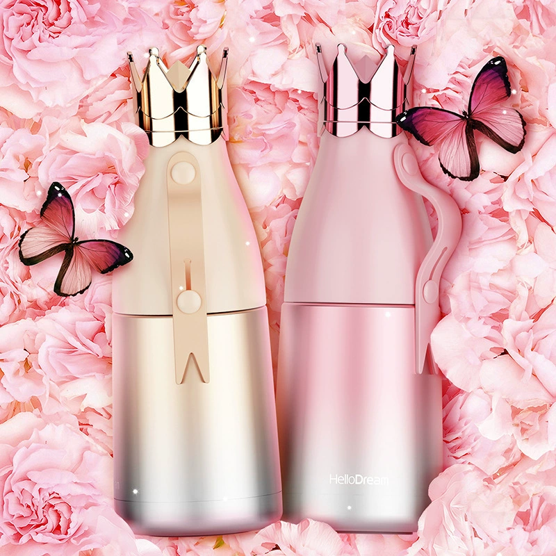艾可思 Glass, handheld creative thermos engraved, creative gift