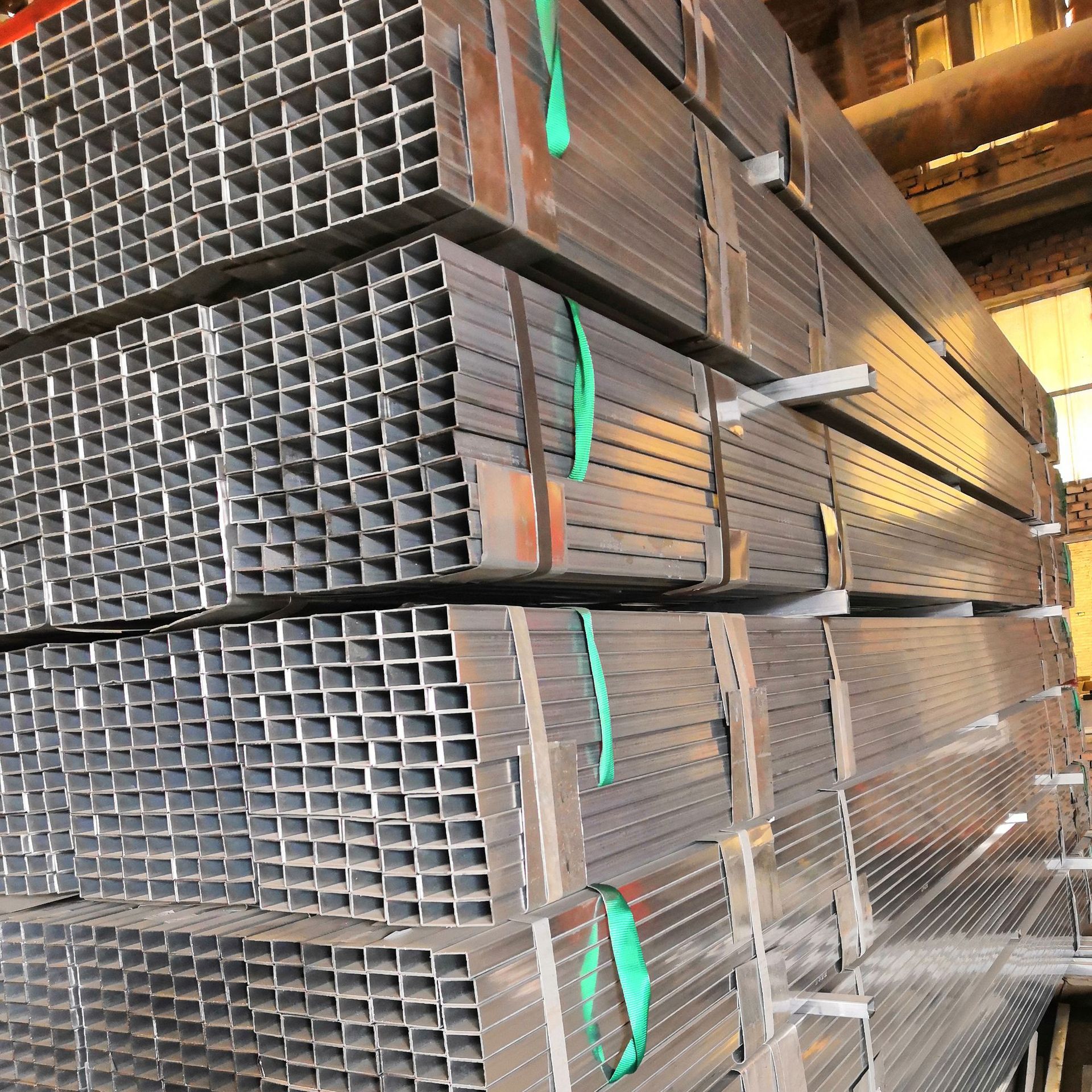 山东 潍坊 薄壁镀锌方管 机械设备用方管 80*80*2.0 可拆件 零售