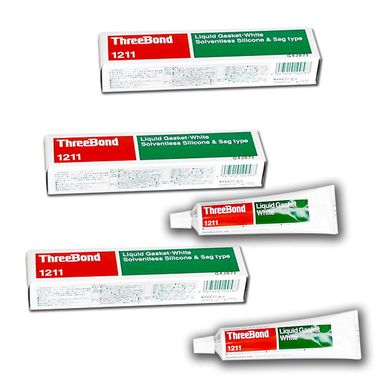 日本ThreeBond三键TB-1211密封胶 白胶 胶水