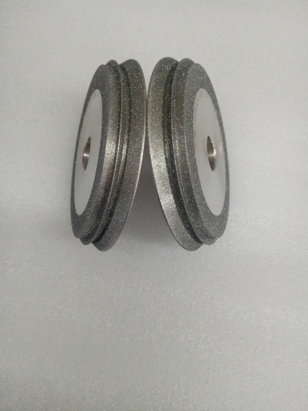 磨半导体光学玻璃电镀金刚石砂轮T12T13磨螺丝刀