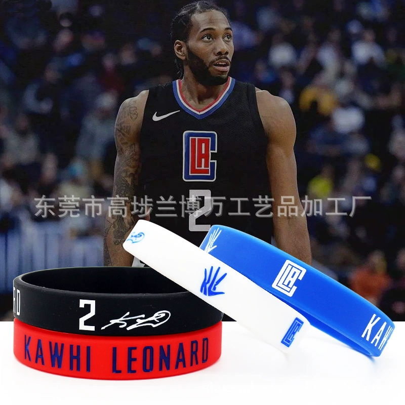 Новая Клипперс Лоренард NBA светящаяся кольцевая рука Kawa Kawa Elonad пара баскетболистов браслет