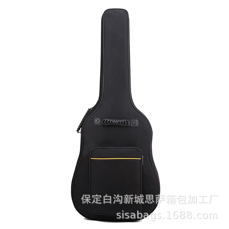 工厂直销 双背带 600D 41寸 39寸 民谣吉他包 5MM棉 免费印字|ru