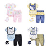 2019春夏婴儿衣服 0-1岁婴儿连体衣套装宝宝衣服厂家直销跨境热销|ru