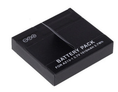 適用於小米小蟻AZ13-1相機電池 運動相機配件 1010mAH 備用電池