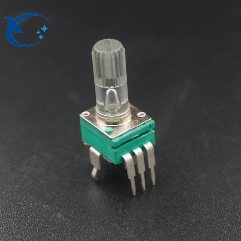 RK097N 097单联电位器 透明轴带灯 高质量精密功放音响电位器