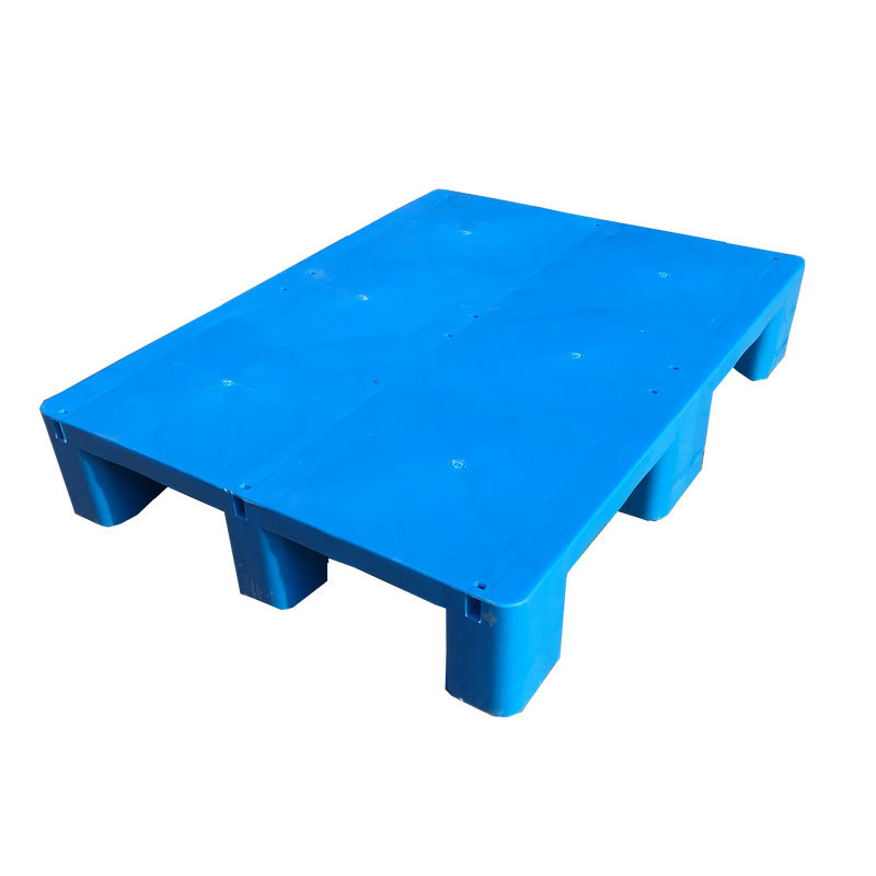 厂家直销8060平板九脚塑料托盘800*600*140平板九脚栈板 仓库托盘