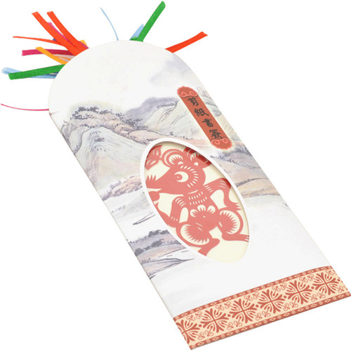 Paper-cut gifts, small gifts with Chinese style souvenirs, traditional handicrafts for foreigners abroad, paper-cut bookmarks