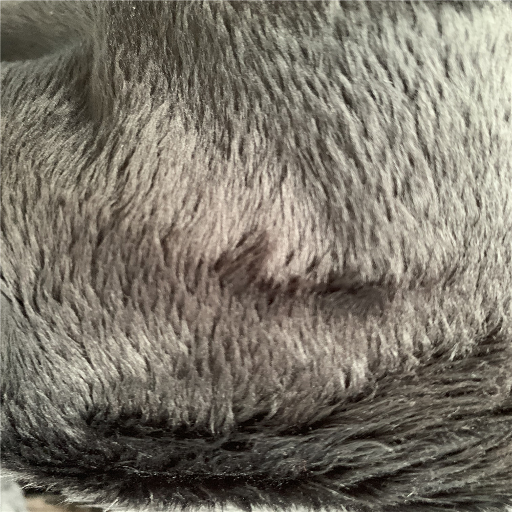 厂家直销家纺绒 长毛绒 手套绒 超柔 经编布 经编面料