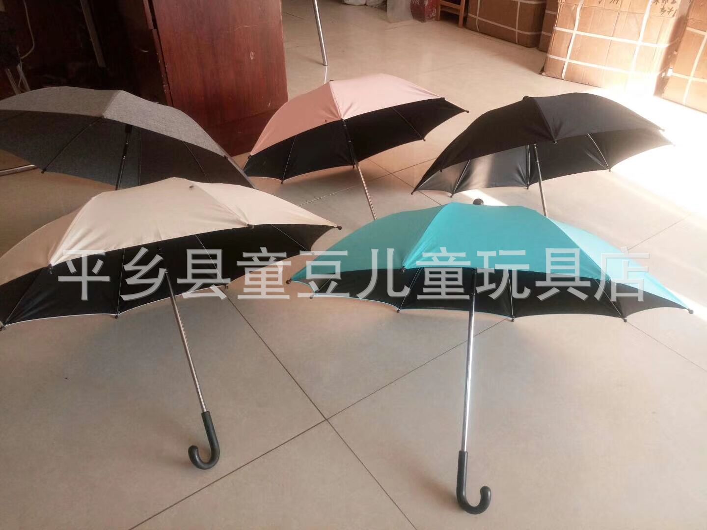雨伞把手零配件太阳伞配件零件木柄折叠伞把长柄手把儿童伞柄透气-阿里巴巴