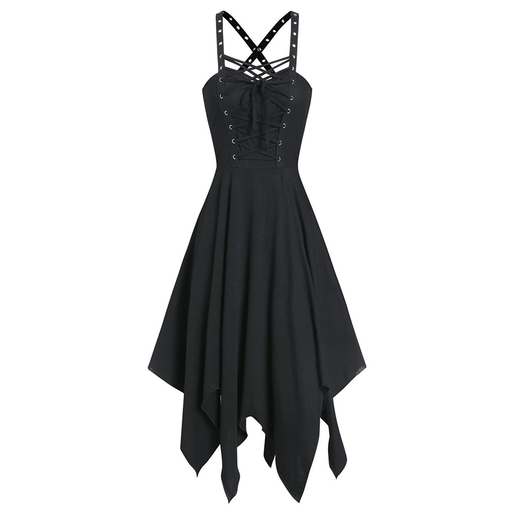 Gothic Black Dress