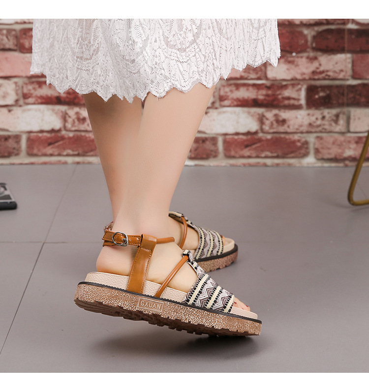 Chaussures été pour femme en Caoutchouc - Ref 3346875 Image 19