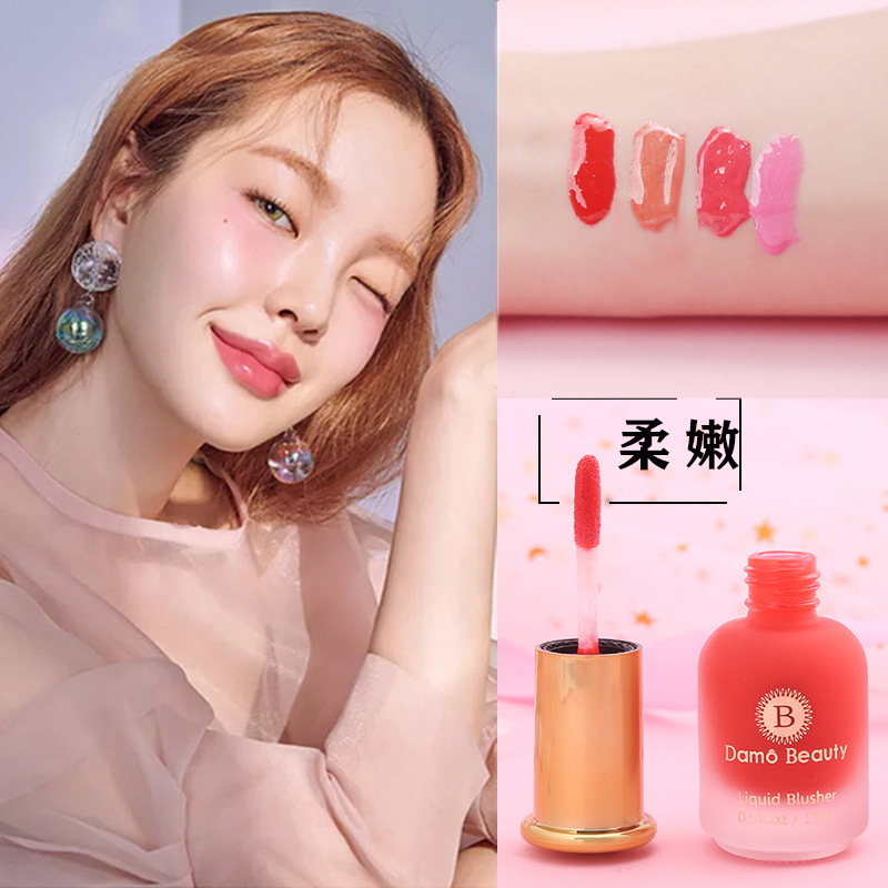 Asia skin colour liquid Blush 18ml Of large number fruit juice liquid Blush student Skin-friendly natural
