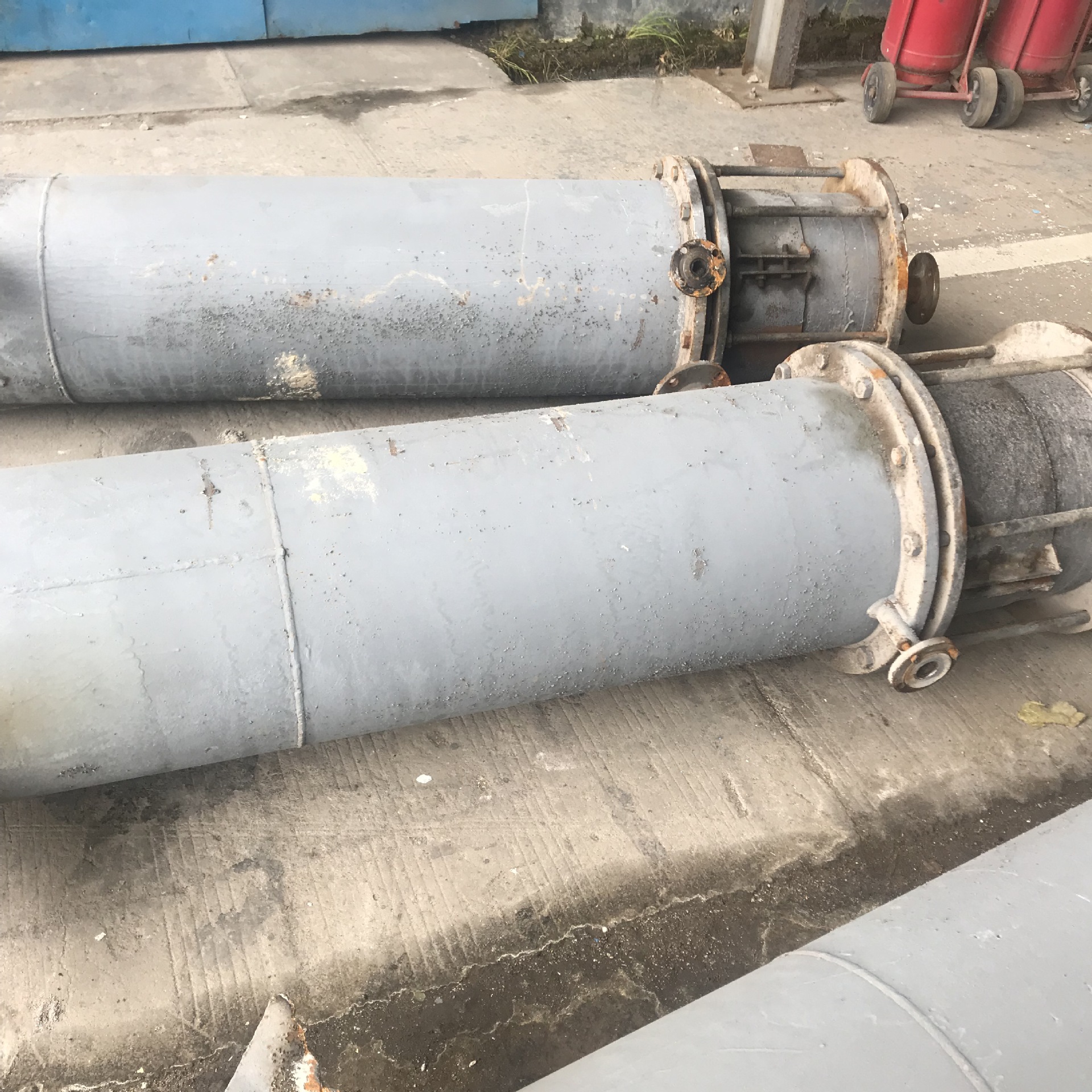 二手石墨冷凝器 二手块孔石墨换热器 40平方石墨冷凝器