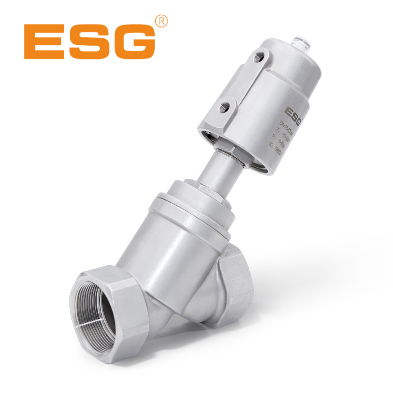 厂家直销ESG角座阀/平衡式气动角座阀/不锈钢角座阀/内螺纹角座阀