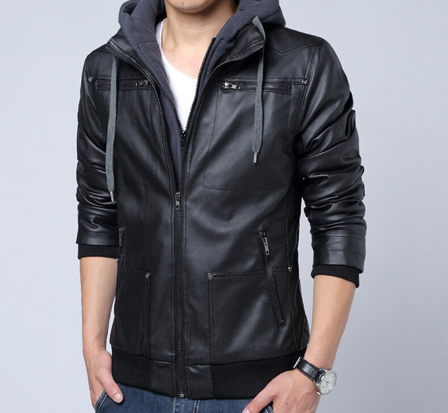 Veste en cuir homme - Ref 3443782 Image 6