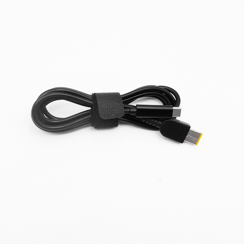 Suitable for type c to Lenovo square Port Power cord PD adapter to connect laptop PD head fast charging