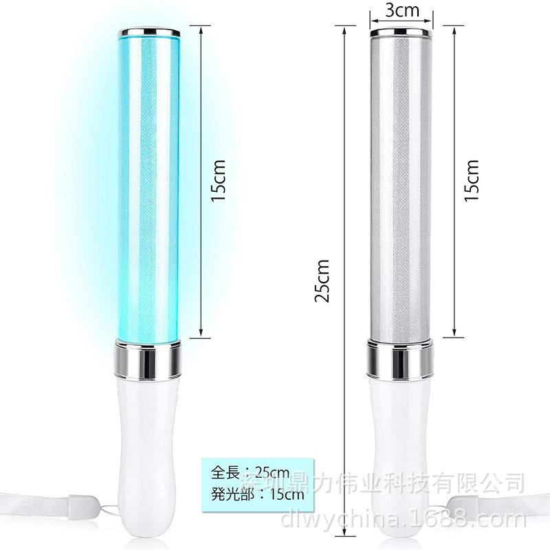 演唱会发光棒led闪光棒出口日本15色荧光棒应援电光棒-阿里巴巴