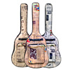 Decor Coloured drawing Newspaper national flag Sponge bag Guitar Pack 36 38 40 41 inch