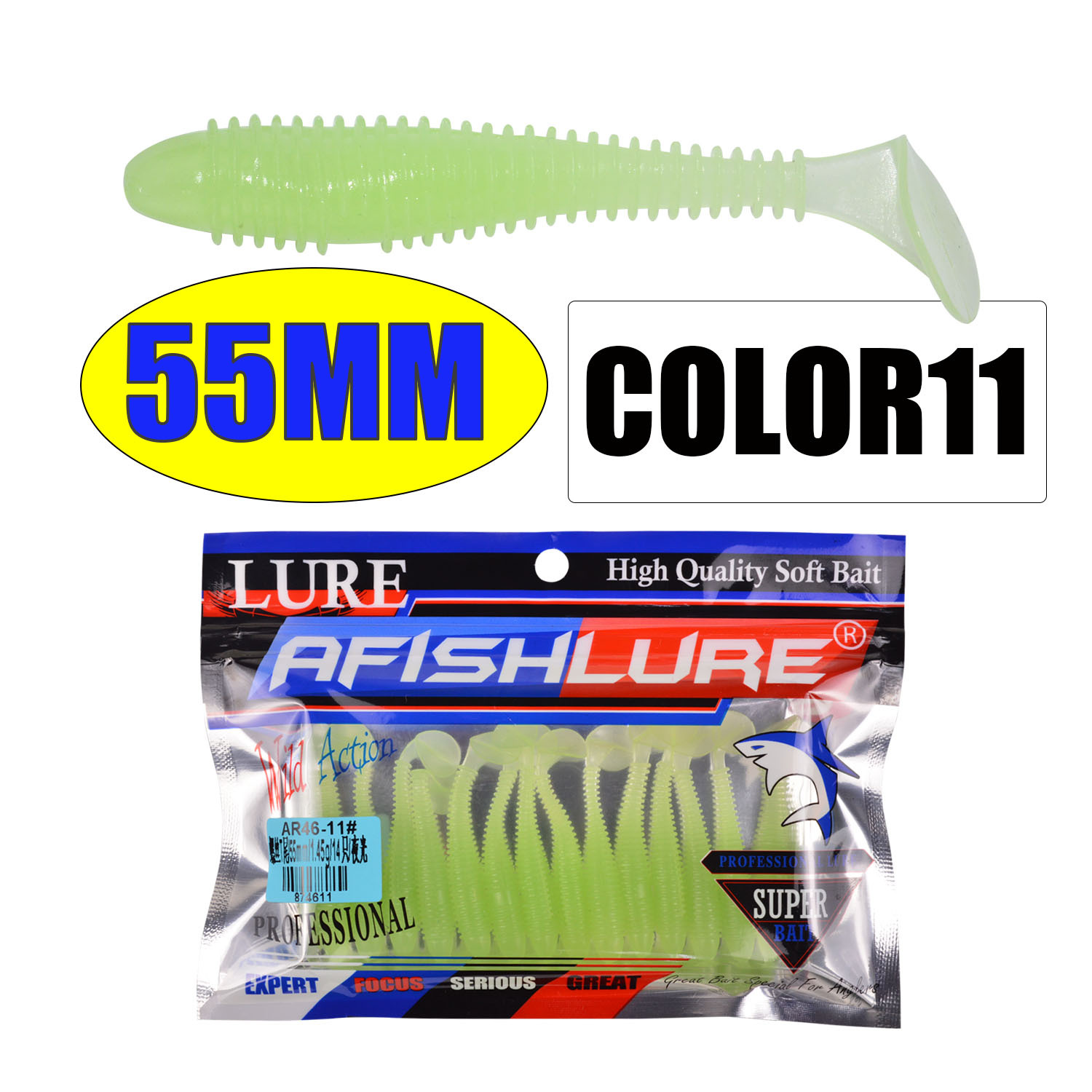 Soft Paddle Tail Fishing Lures Soft Plastic Baits Fresh Water Bass Swimbait Tackle Gear