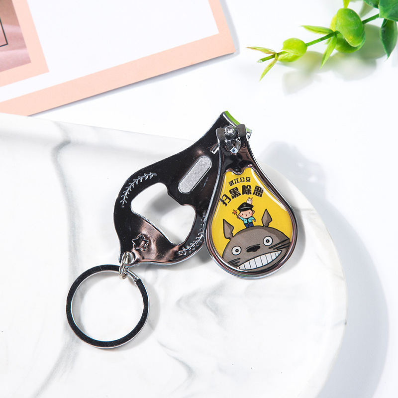 New Customized Transparent Crystal Glue Label, Nail Clipper Keychain Glue Sticker, Creative Refrigerator Sticker