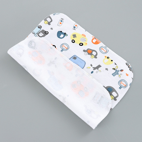 Foreign trade cross-border supply knitted cotton baby saliva towel newborn bib baby suction square towel small handkerchief 99018