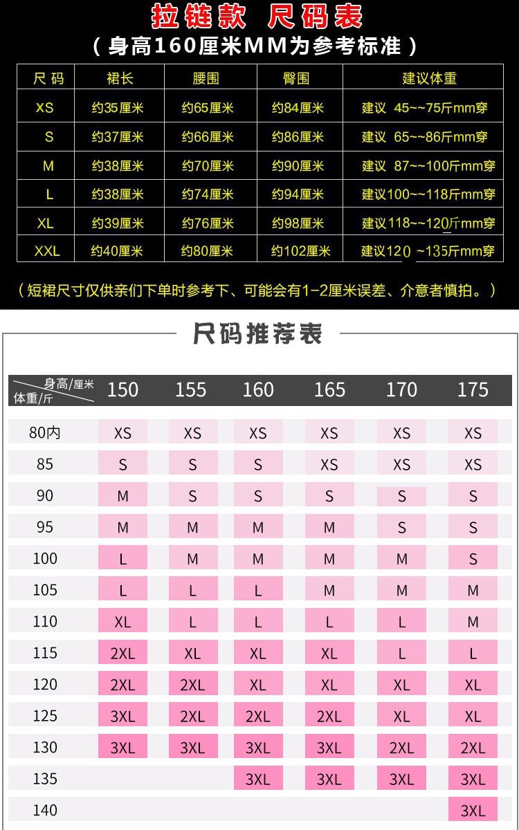 百褶裙女春夏jk白色2022新款韩版高腰a字短裙秋冬大码格子半身裙详情68