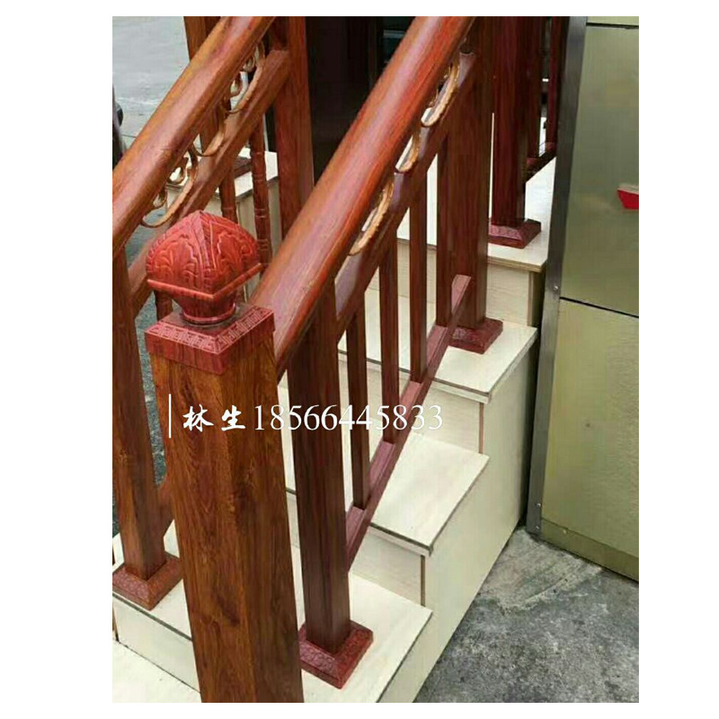 现货批发建材装饰铝合金型材 快装阳台护栏 快装楼梯扶手铝合金