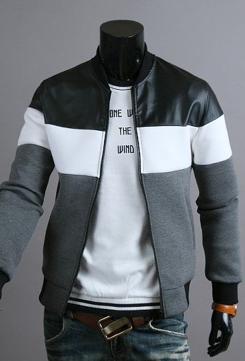 tumn Winter Men S Jacket Casual Fashion Splicing Design Baseball_voghion.com
