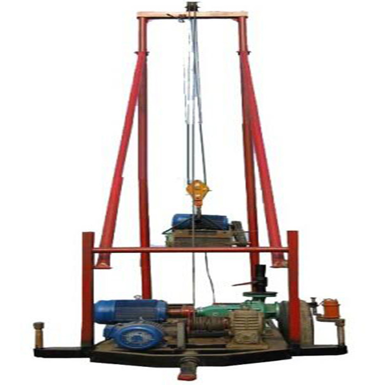 柴油打井机 小型水井钻机 农业灌溉机 民用机 吃水井钻钻探机