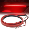 New car LED CHMSL Warning light strip gules Mode Glass Decorative lamp One meter