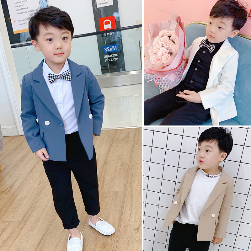Children's casual suit jacket for boys a...