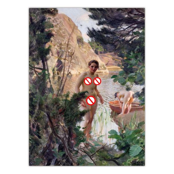 Swedish artist decorative painting core classical Andessone European…