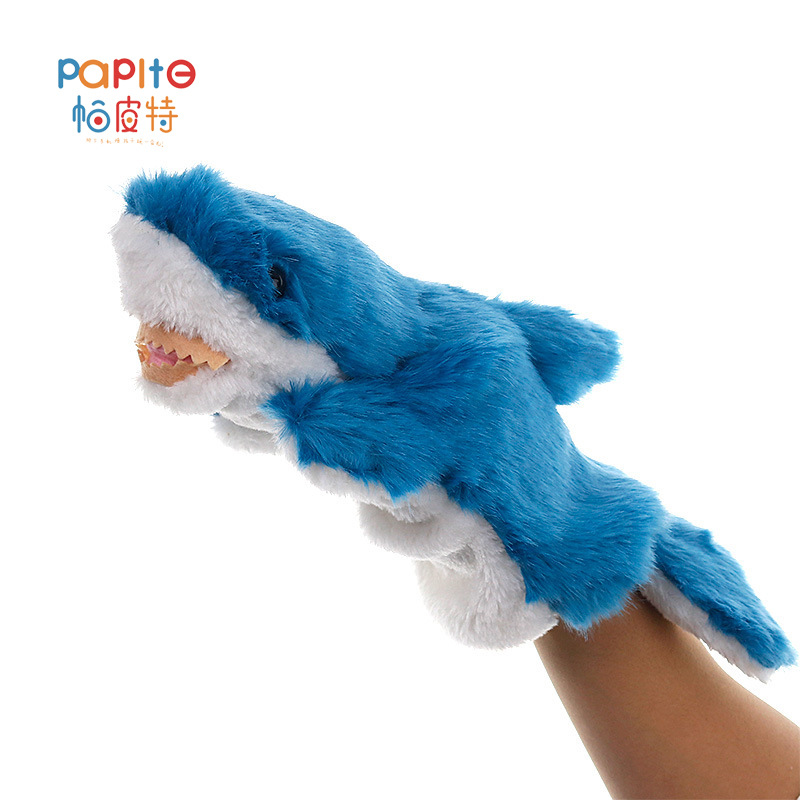 Plush Toys Puppet Ocean animal 28cm Shark doll factory Direct One piece On behalf of Distribution