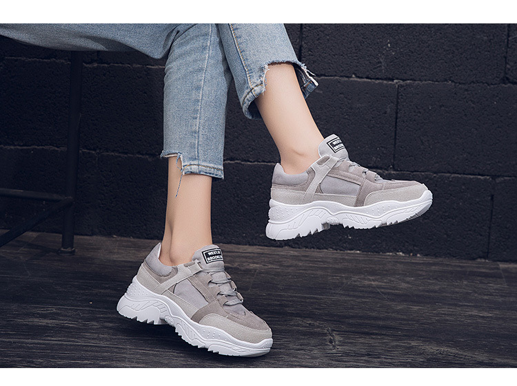 Baskets femme en Microfibre - Ref 3421267 Image 24