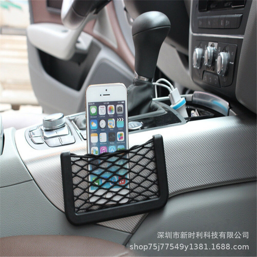 汽车储物网兜 车载网状杂物收纳 汽车创意置物袋