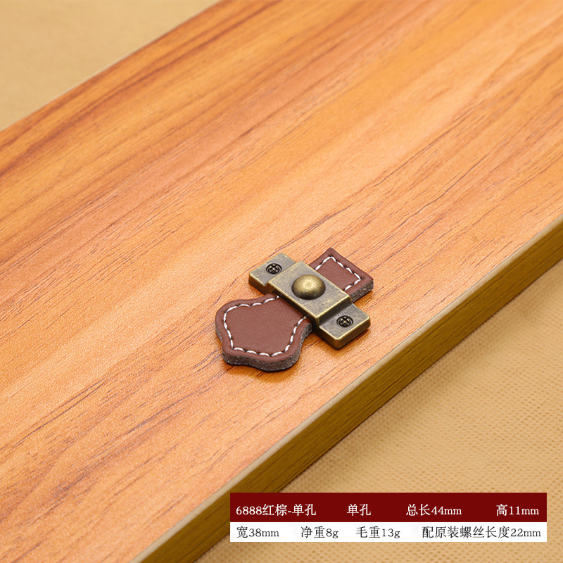 Manija de cuero del Gabinete accesorios manija del cajón Europeo negro decorativo redondo muebles armario manija de la puerta