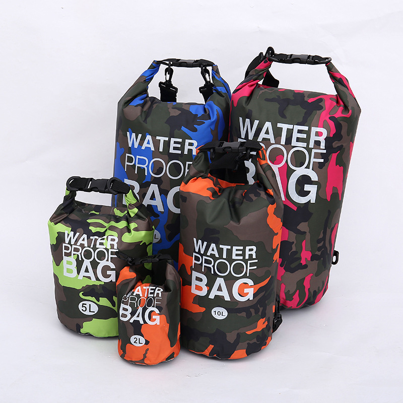 Waterproof bag outdoors motion Supplies Swimming Sandy beach Border defence Bucket bag waterproof Rafting bags Backpack