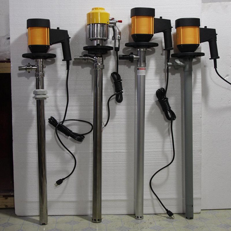 现货直销上海文都牌专业SB-1型电动抽液泵优质不锈钢电动插桶泵